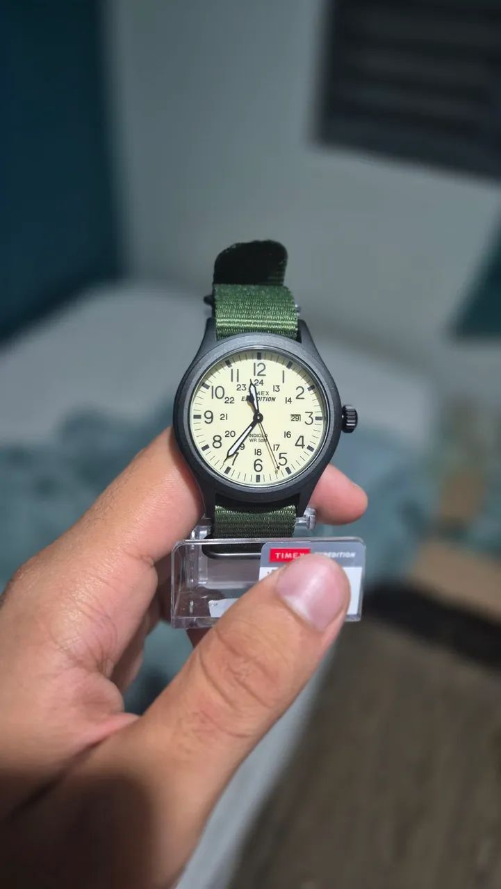 Timex Expedition Scout (40mm) Pulseira em nato. - Foto 3
