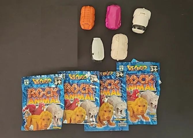 Lote Rock Animal Geração 2 - Revista Recreio - Hobbies e coleções
