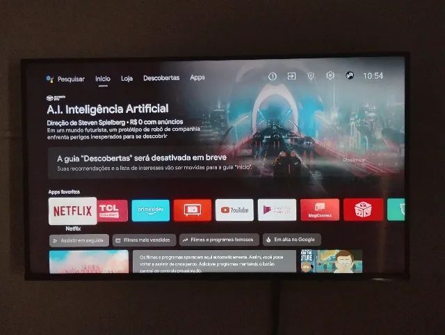 TCL 50P615 Smart TV 4K UHD com Android TV, HDR e Google Assistente