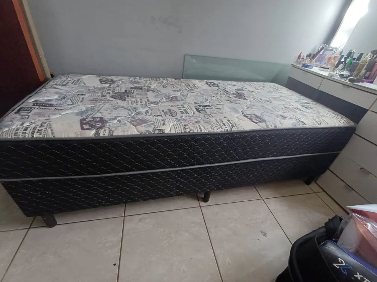 Cama box conjugado solteiro gazin - Foto 3