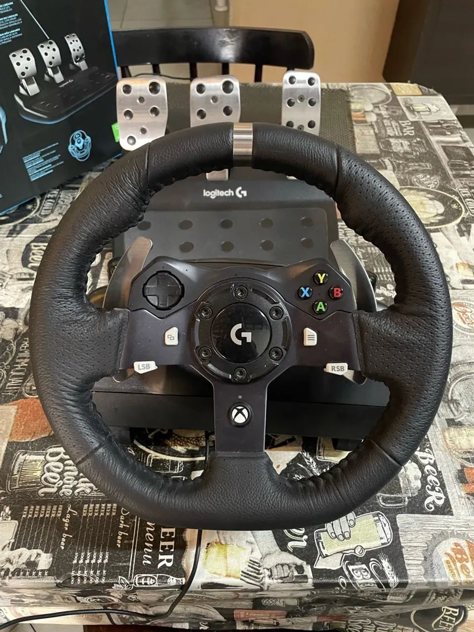 Volante Logitech G920 para xbox/pc - Foto 2