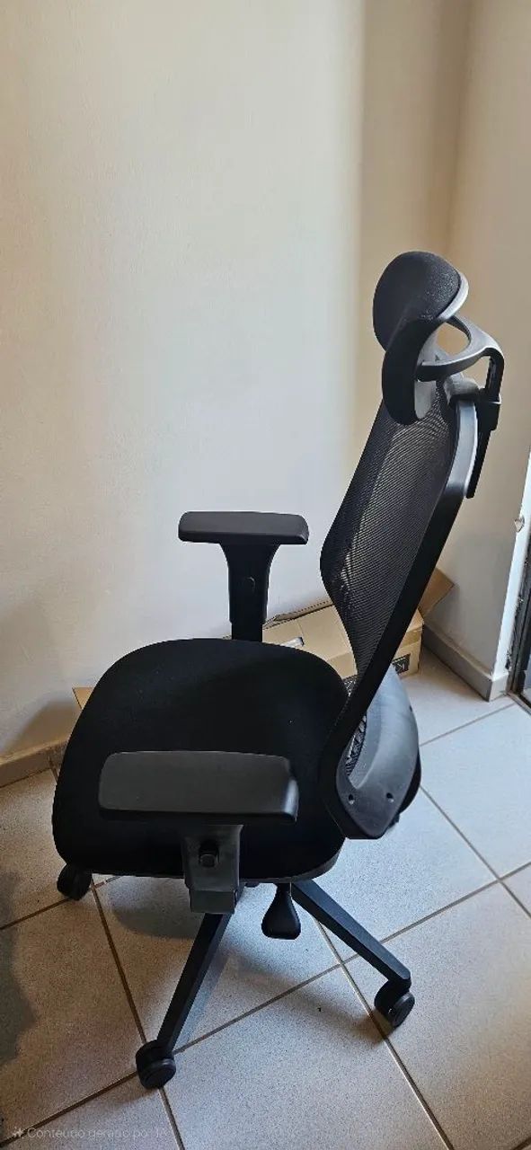 Cadeira de escritório Flexform uni pro all black - Foto 2