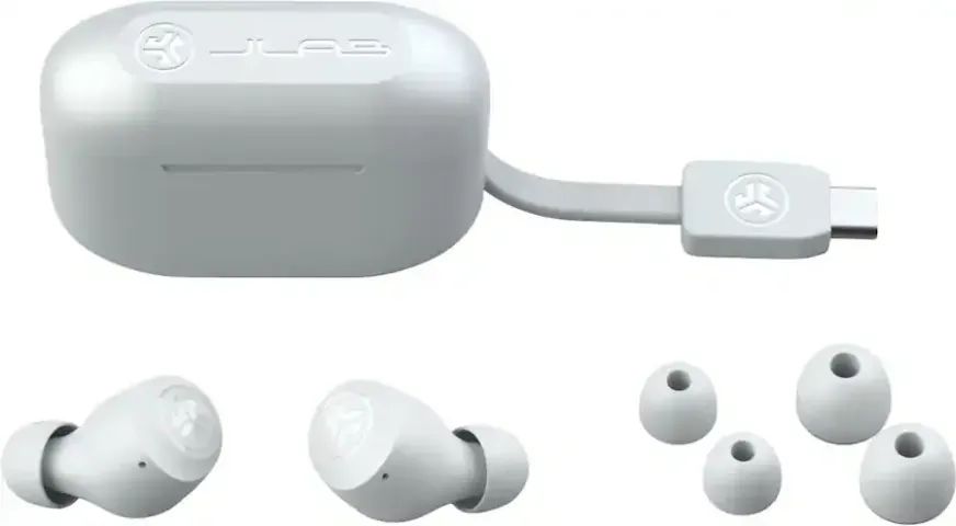 JLab - GO Air POP Fones de ouvido Bluetooth in-ear True Wireless - Branco - Foto 2