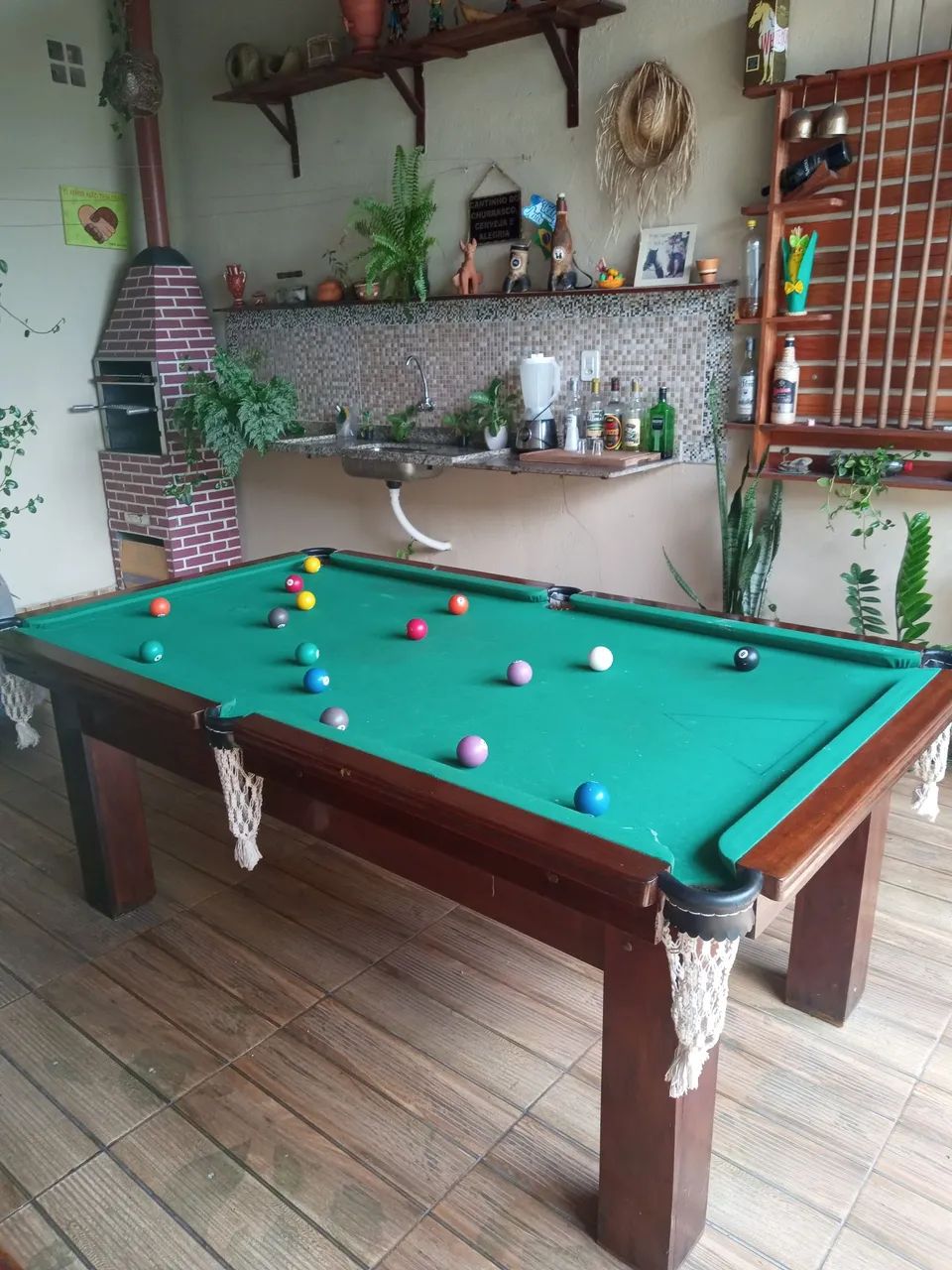 Linda mesa de sinuca  - Foto 4