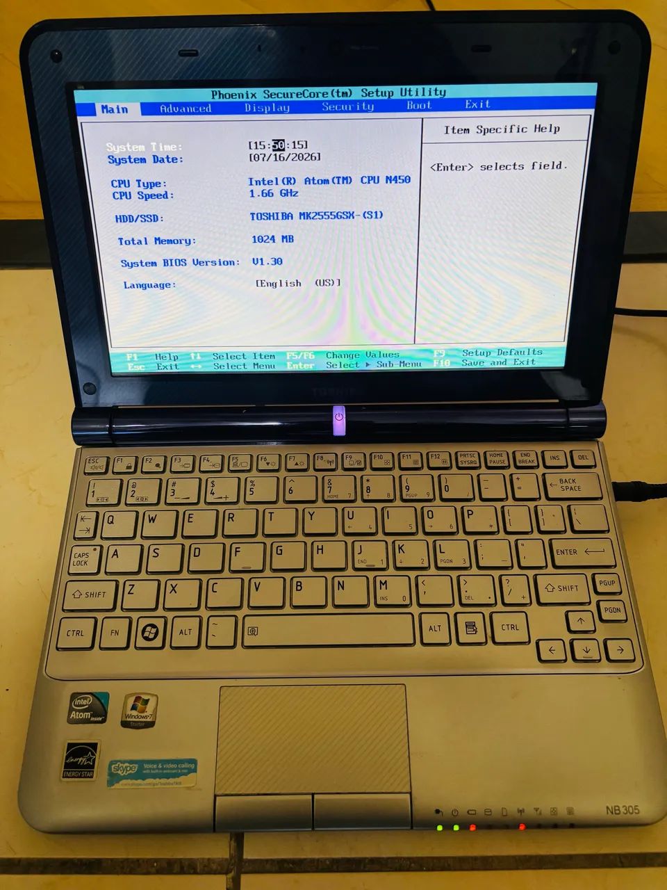 Netbook Toshiba Mini - Foto 5
