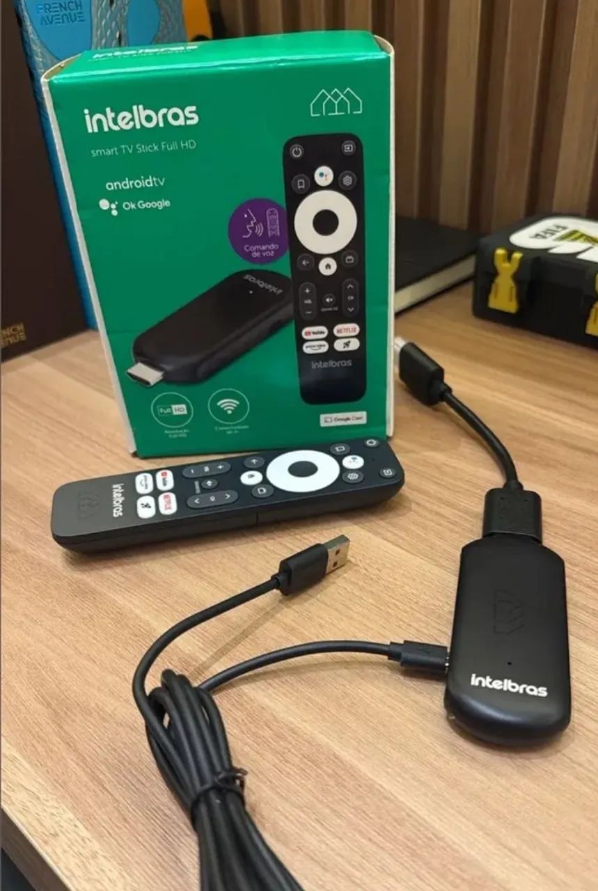 Smart Tv Stick Full Hd Intelbras Preto Padrão - Foto 2