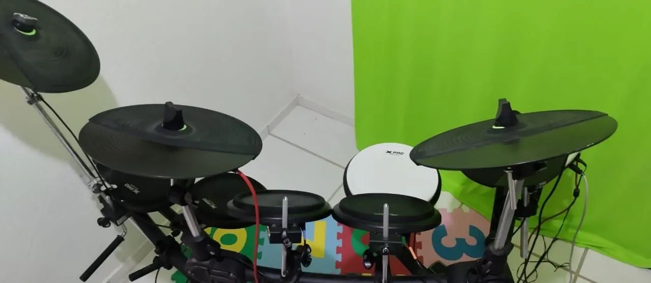 Última oferta já é menor preço Bateria x pro c.ibanez percussion - Foto 5
