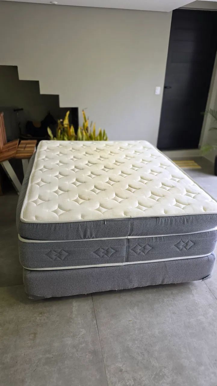 Cama Casal Padrão - colchão e box  - Foto 2