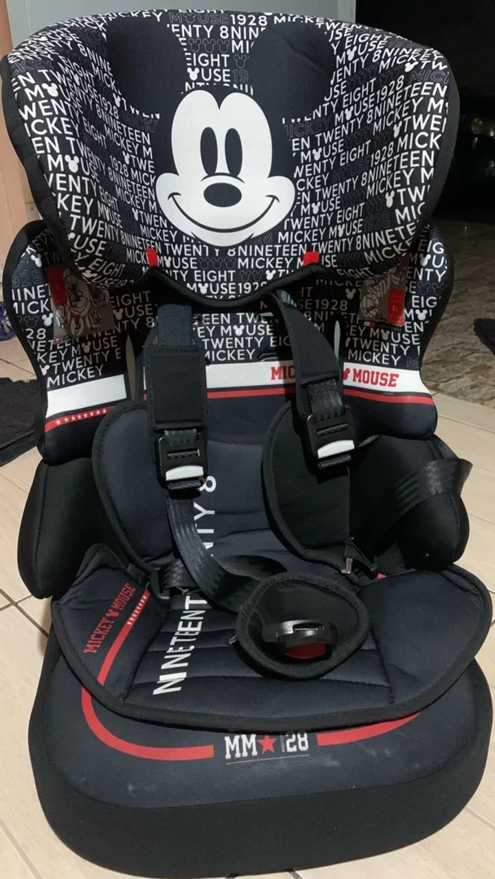 CADEIRINHA DE CARRO MICKEY MOUSE 
