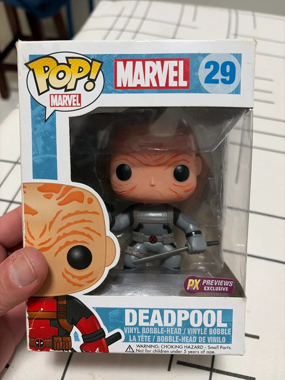 Funko pop Marvel, Deadpool PX exclusivo, novo, importado e original 