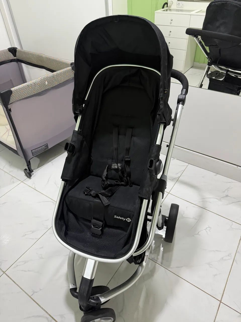 Carrinho e bebê conforto  - Foto 4