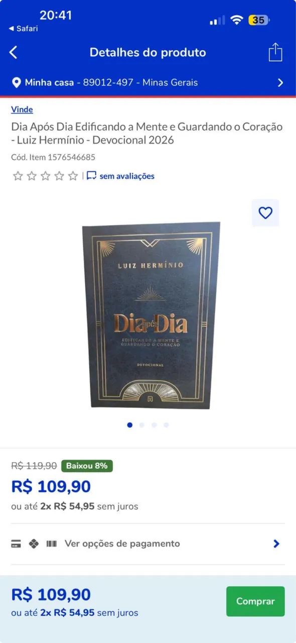 Livro Devocional Dia após Dia - Foto 3