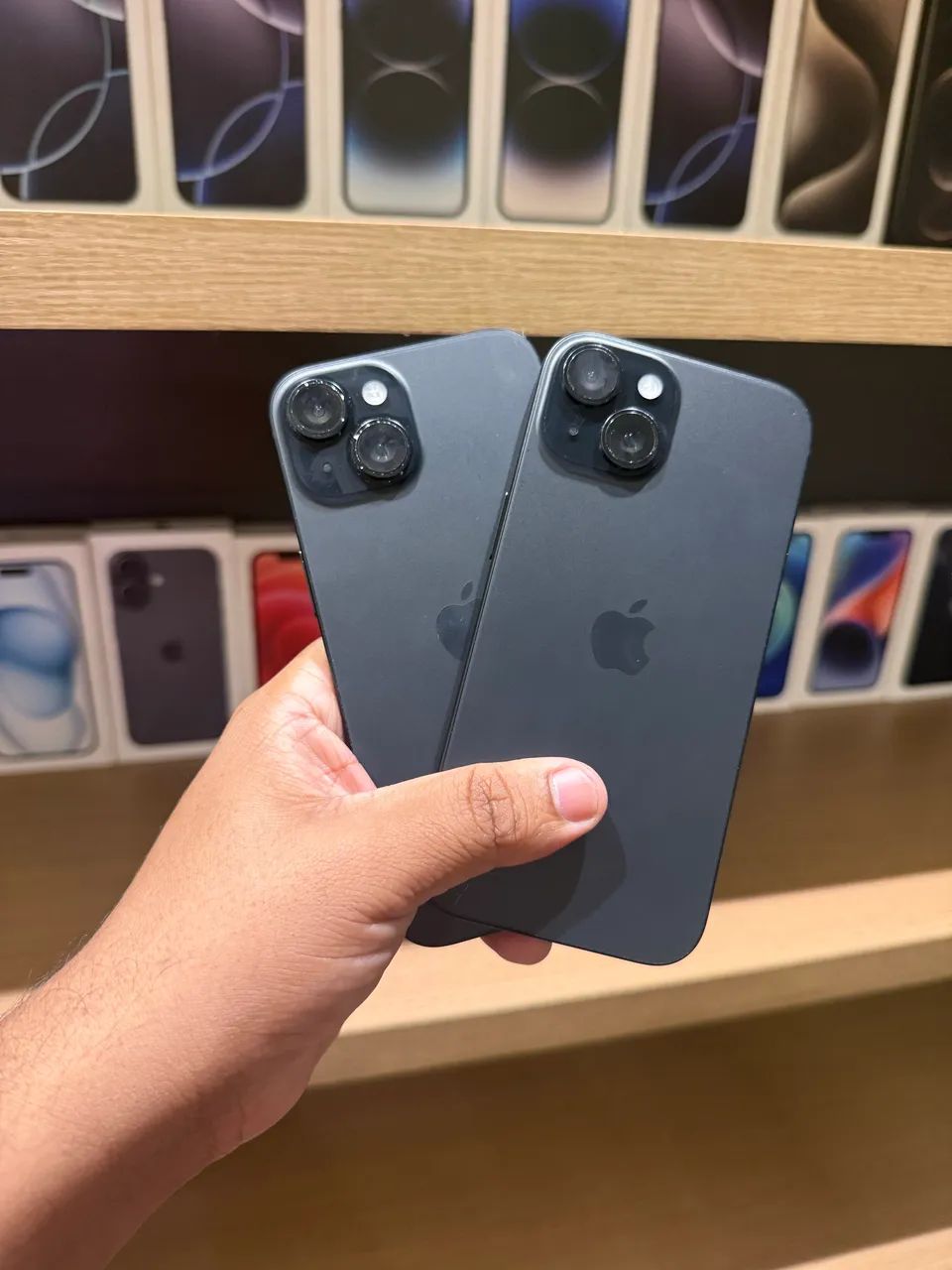 15 PRETO DE 128GB USADO!!! - Foto 3