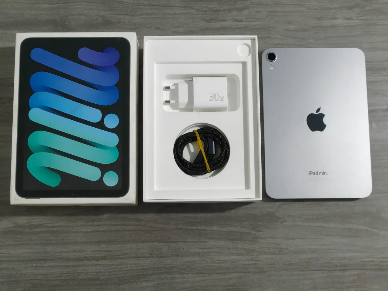 開封品　Ipad Mini 7 (A17 Pro) 128GB 6WD7D iPad Mini 7 (A17) Pro 128gb Wi-Fi Novo Lacrado Garantia Loja