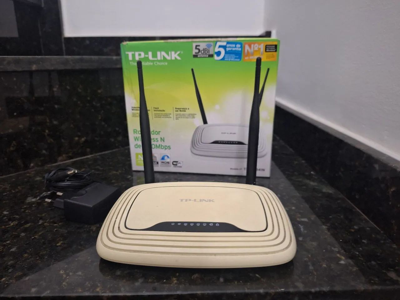 Roteador TP-LINK  Wireless N 300 Mbps - Novo - Foto 4