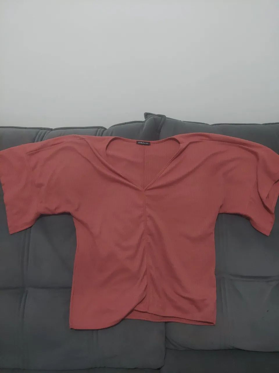 Blusa manga morcego G Zinzane