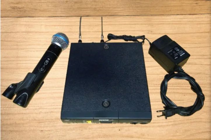 Microfone Sem Fio Shure PROFISSIONAL UC2 + Receptor UC4 UHF - Foto 2