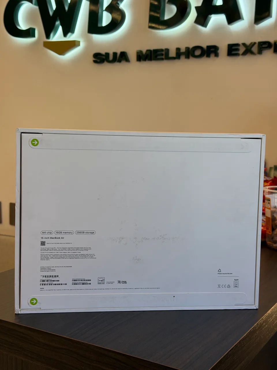 MacBook Air m4 256ssd 16gb 15 polegadas Novo Lacrado | Loja Física  - Foto 2