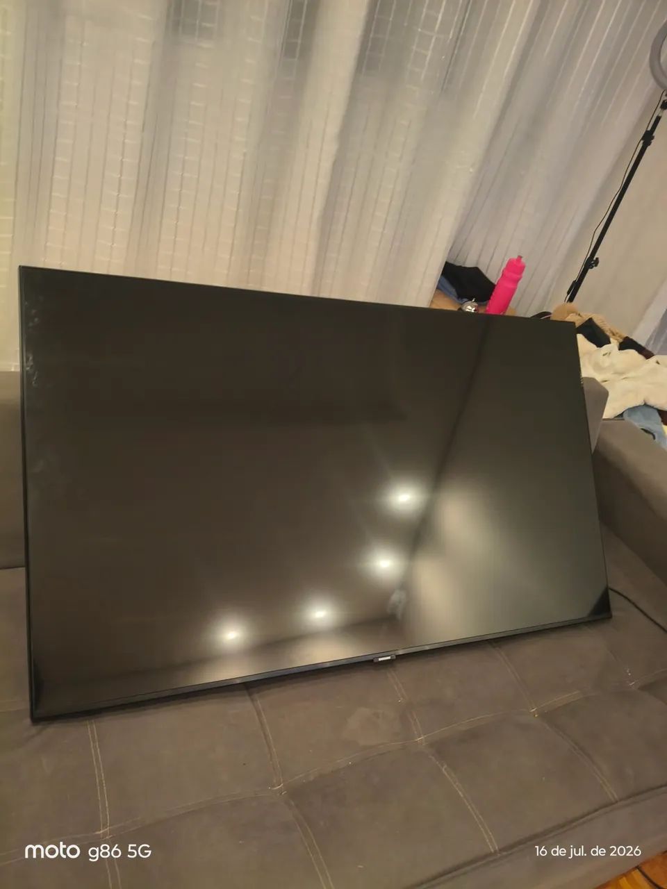 TV 50 polegadas Samsung (fica reiniciando sem imagem) - Foto 4