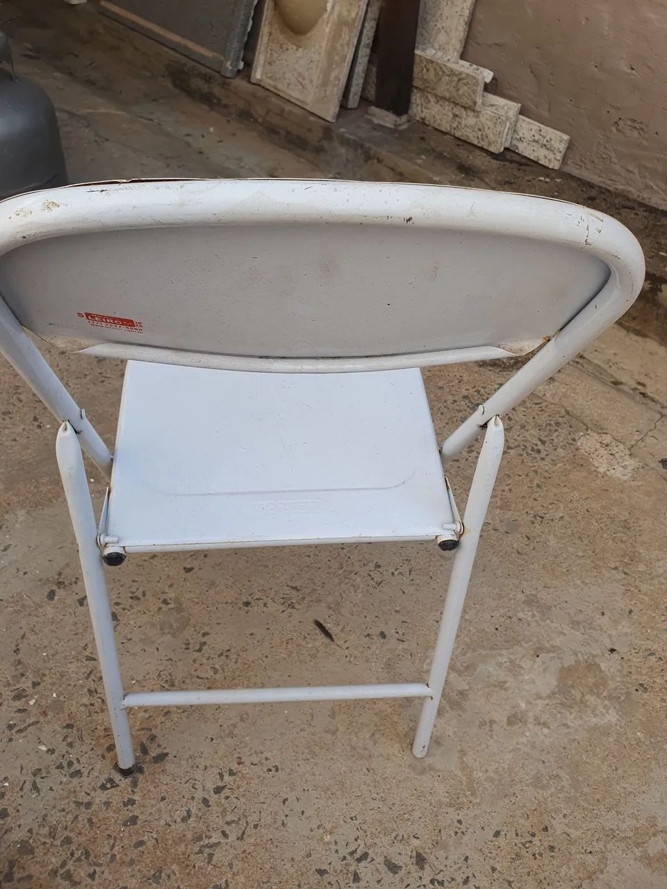 Mesa e cadeira de ferro - Foto 3