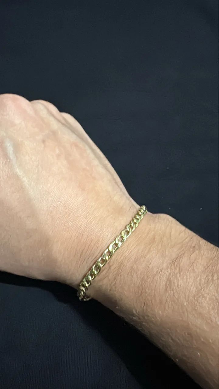 Vendo pulseira de ouro 18k - Foto 2