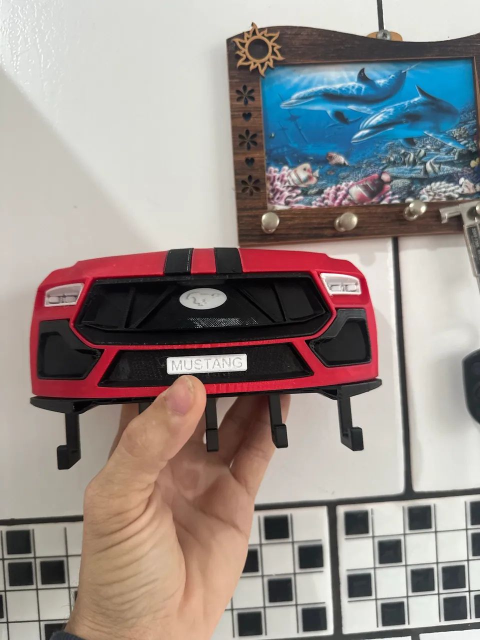 Suporte de chaves mustang  - Foto 2