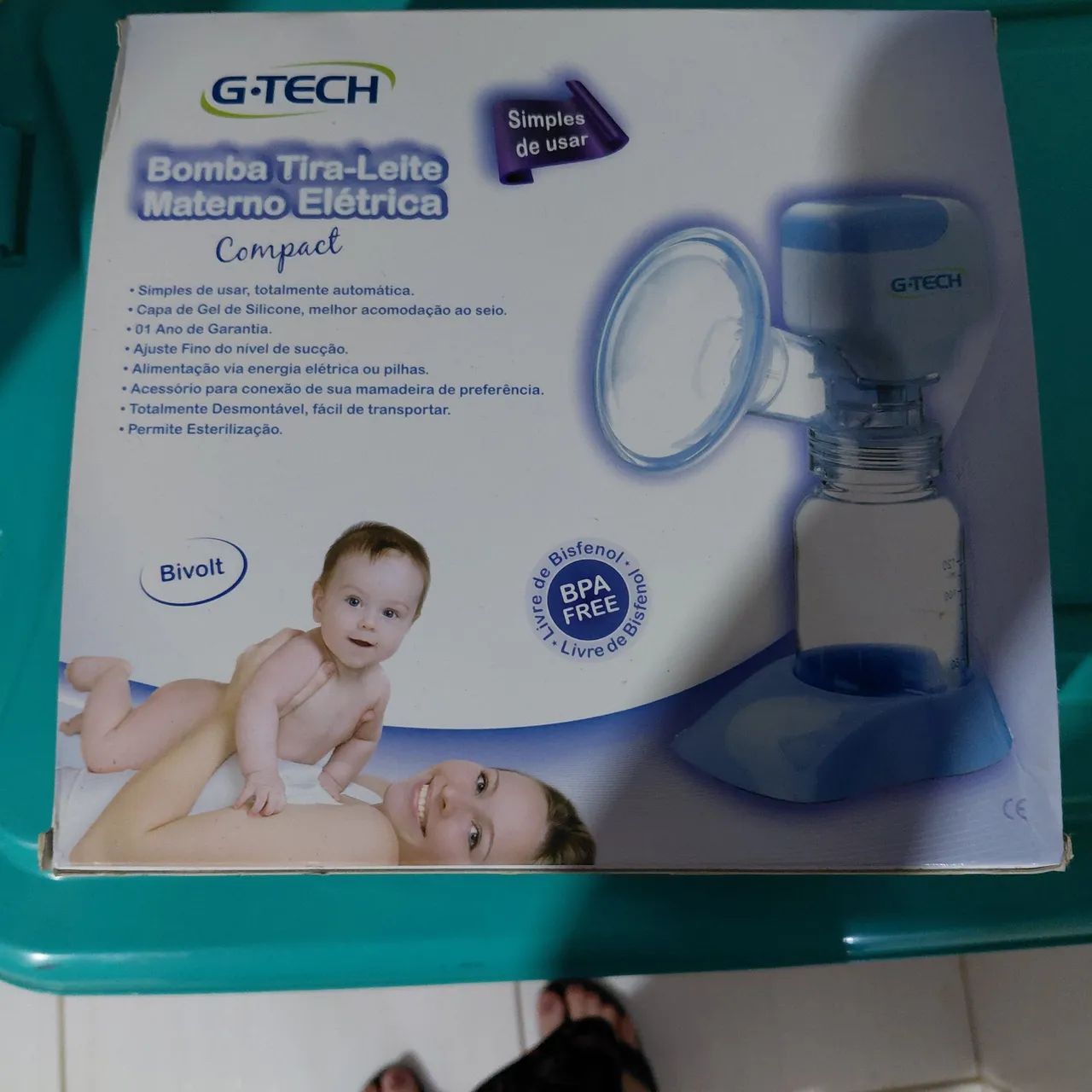 Bomba tirar leite g tech - Foto 2