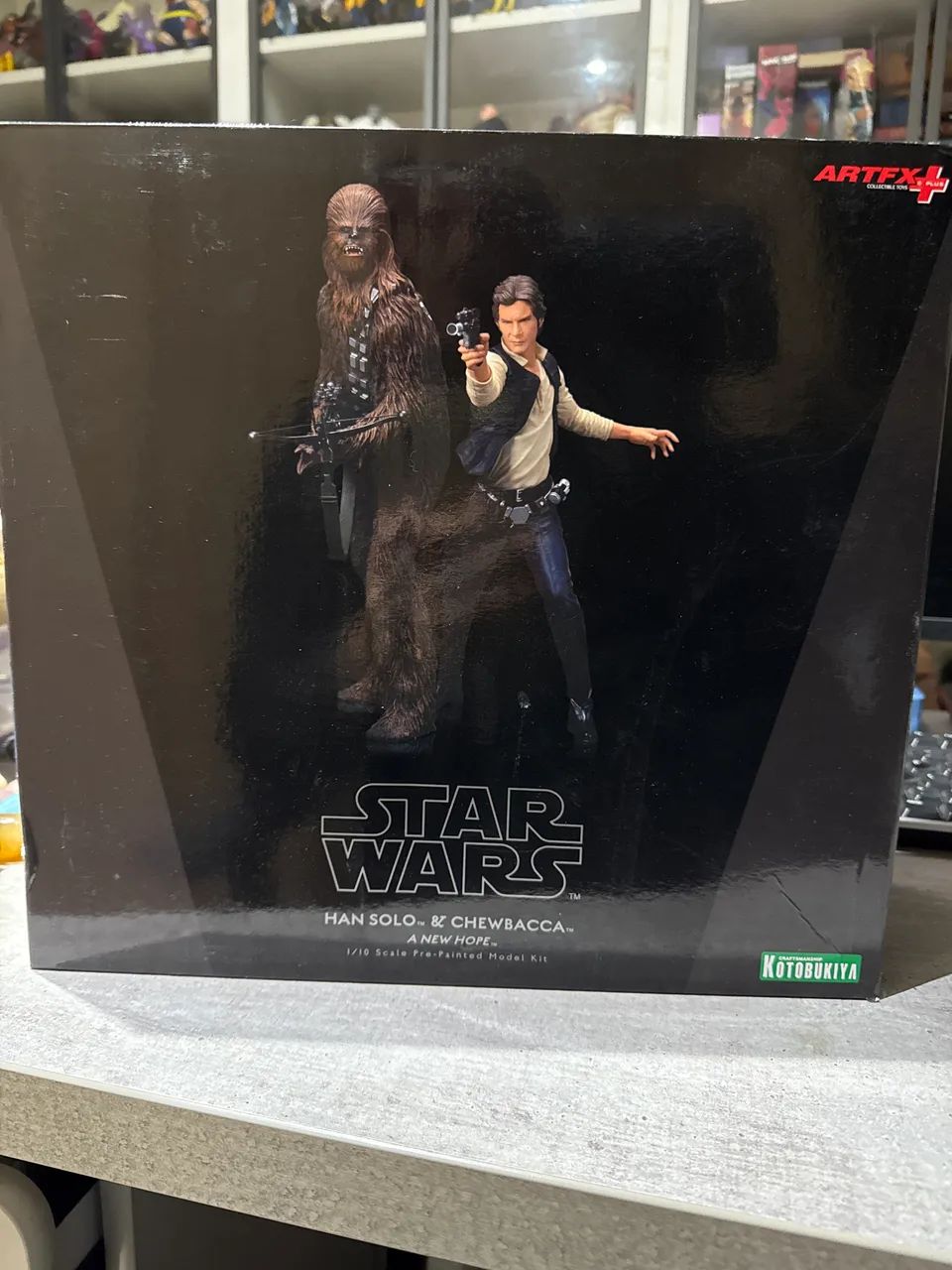 Star wars Hans Solo Chewbacca Artfx Kotobukiya