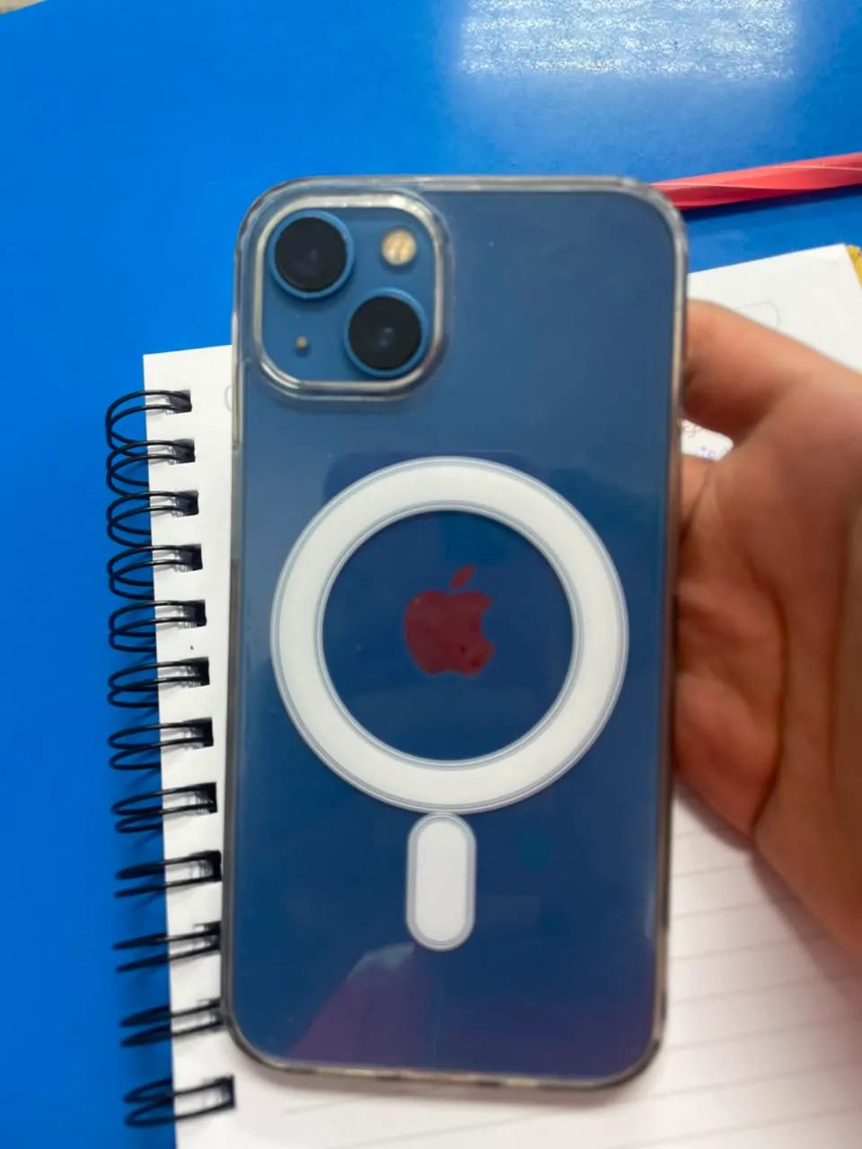 iphone 13 novinho 128gb azul