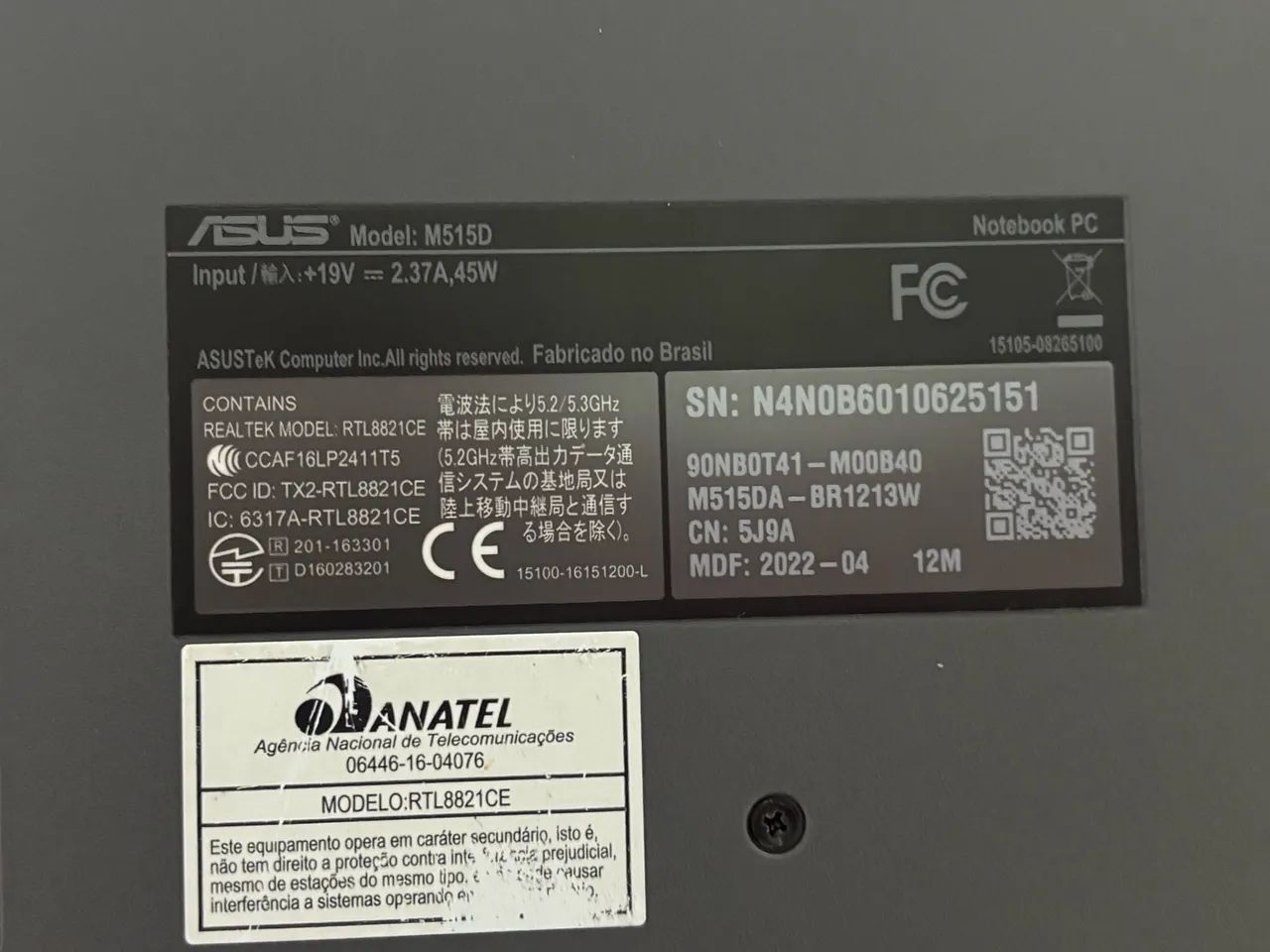 Notebook Asus M515D - Foto 4