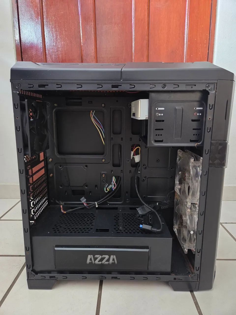 Gabinete Mid Tower - Vidro Temperado - Azza - Foto 4