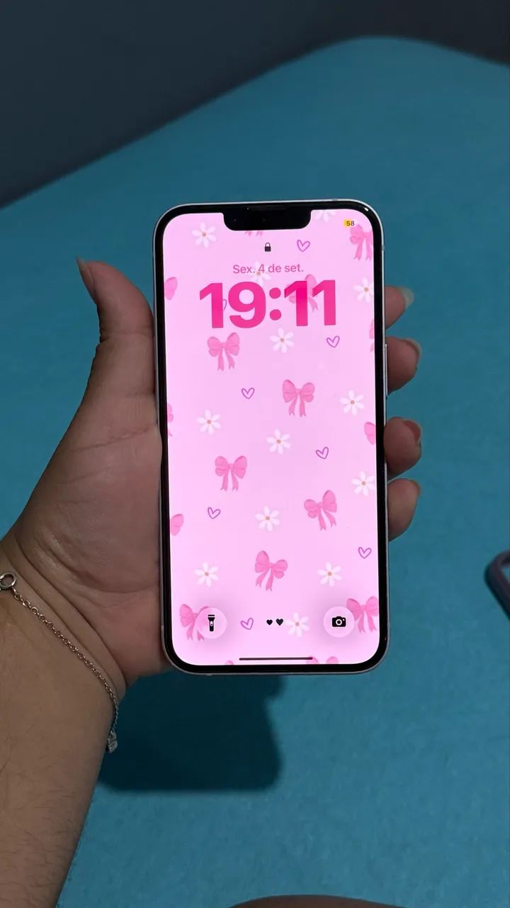 iPhone 14 lilás 128gb
