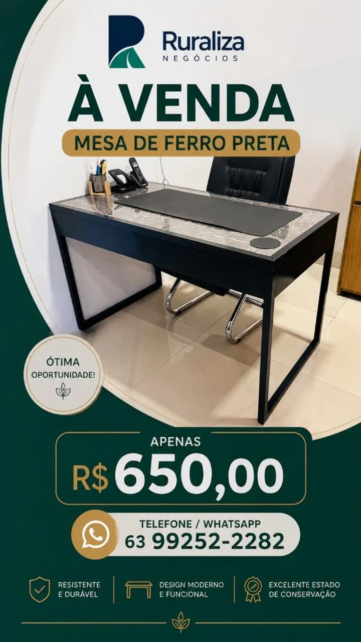 Mesa de ferro