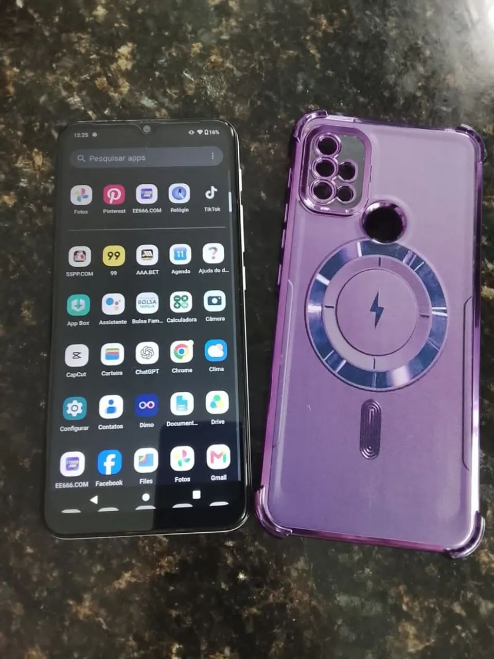 Motorola G30 Lilás 