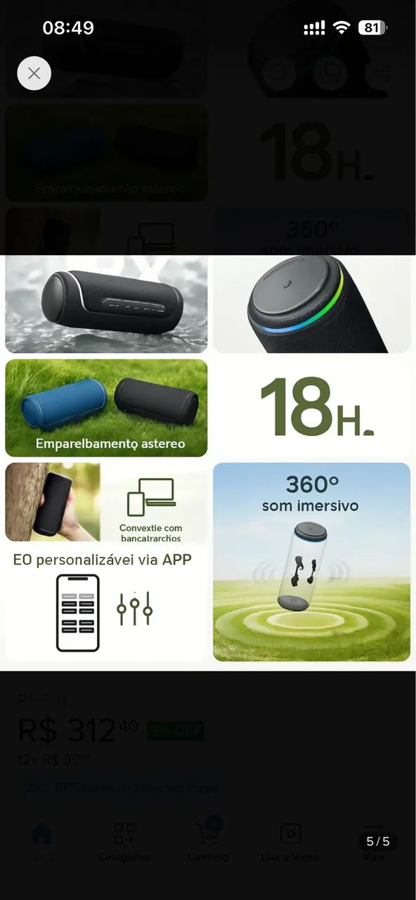 Som da Tronsmart t8