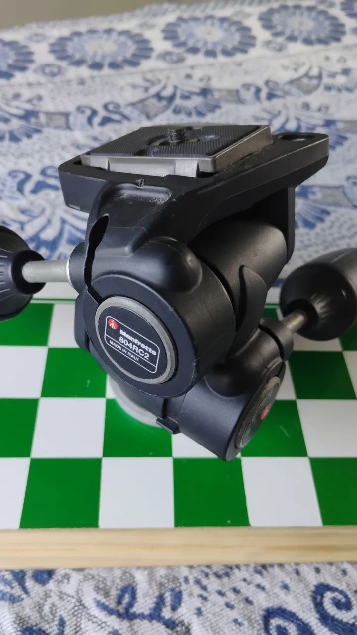Cabeça tripé Manfrotto 804RC2 - Foto 3