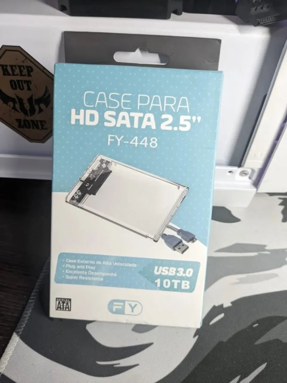 Case para HD SATA 2.5"