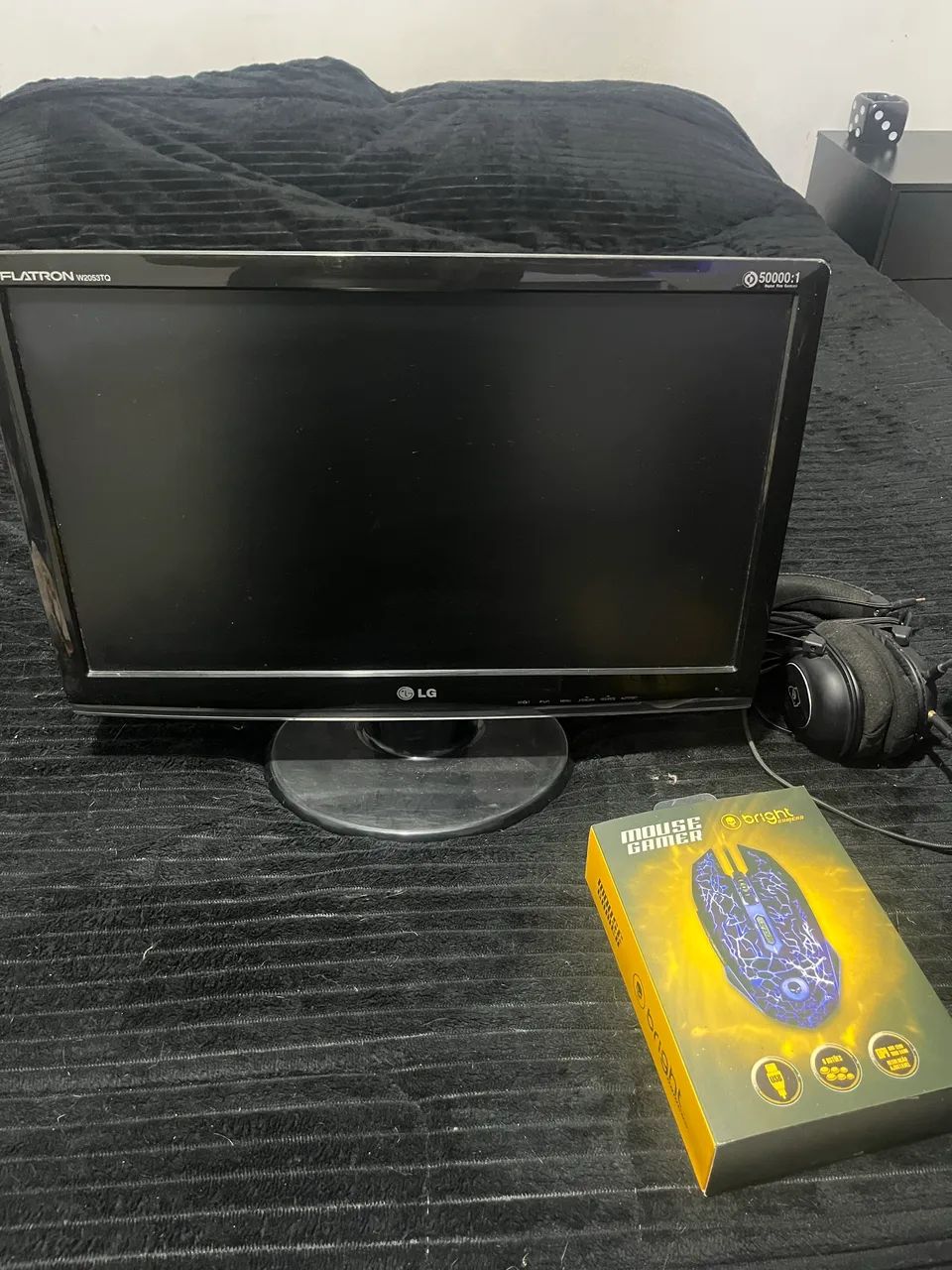 Monitor 21 polegadas vga hdmi com brindes - Foto 3