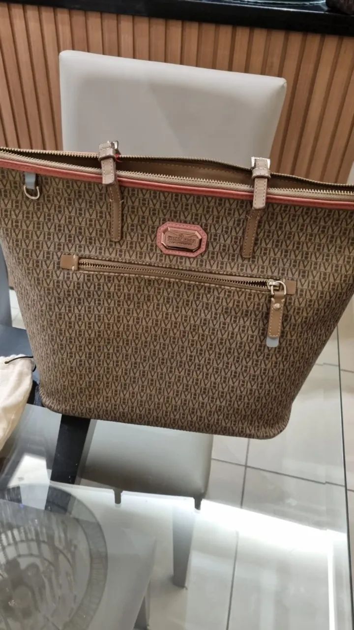 Bolsa Victor Hugo Original - Marrom monograma