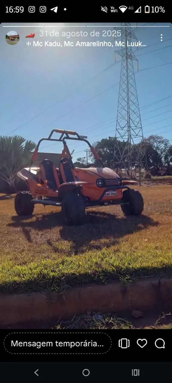 Mini Buggy Fapinha Cross Dream - Foto 3