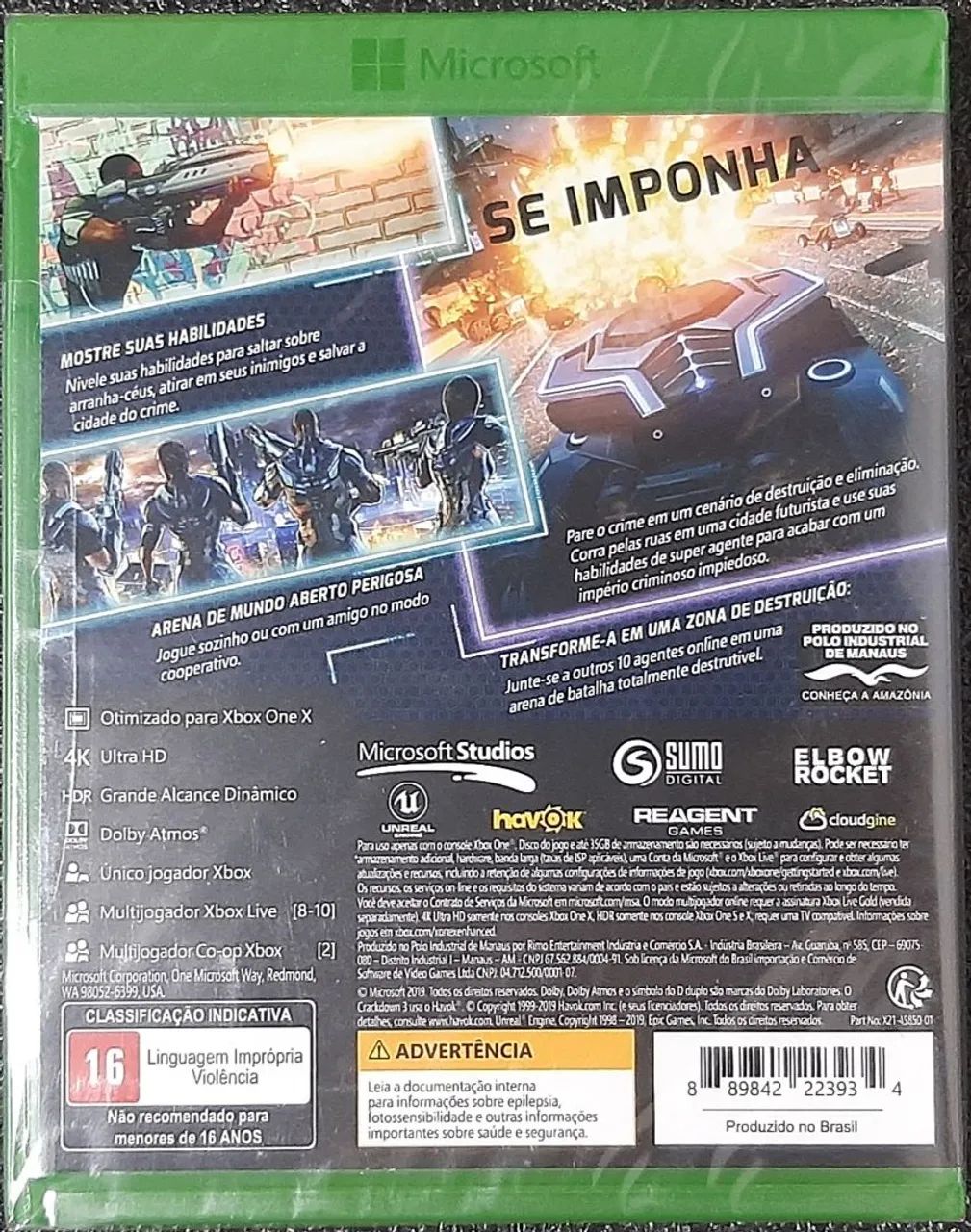Crackdown xbox one lacrado - Foto 2
