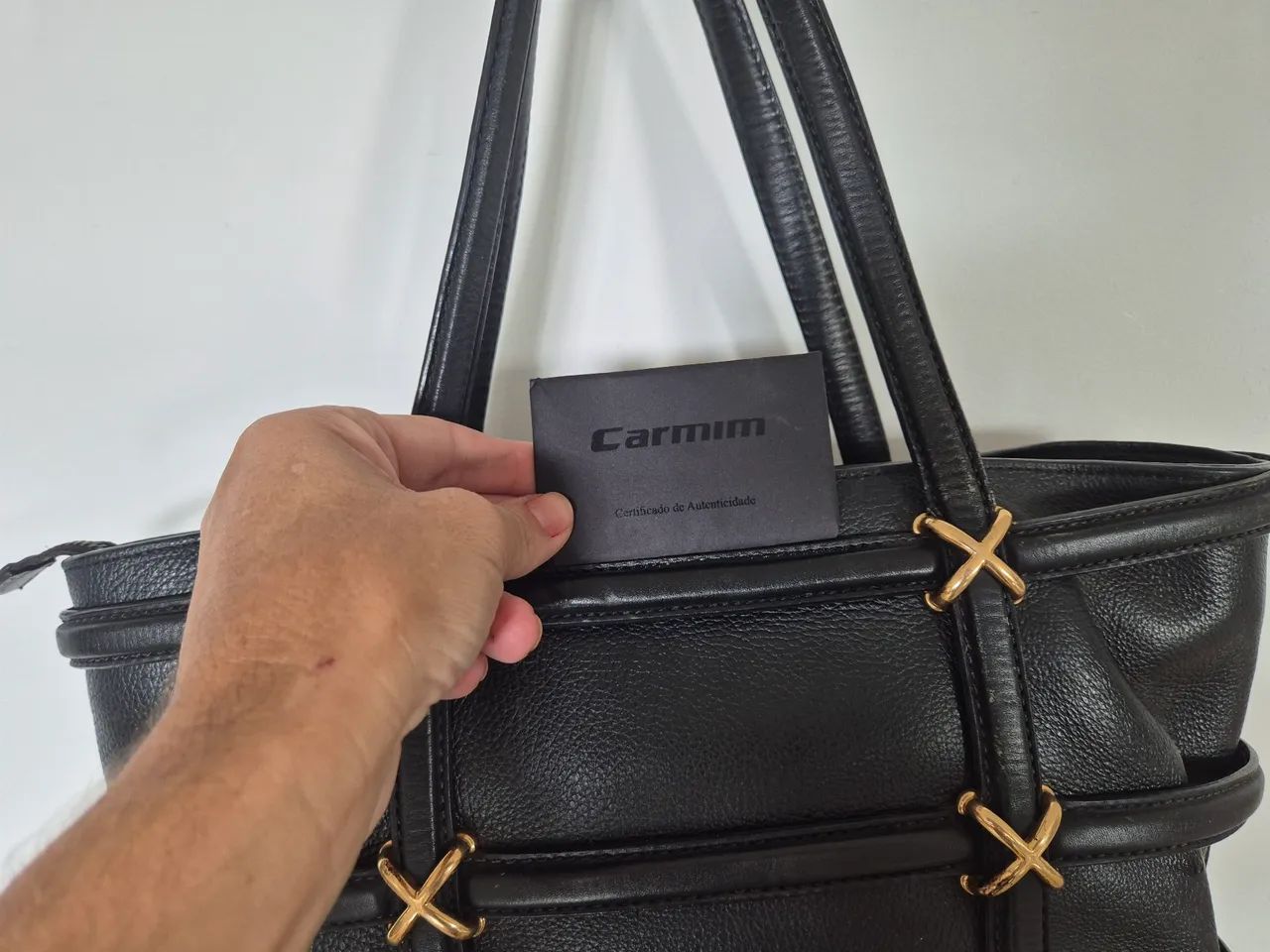 Vendo bolsa carmim