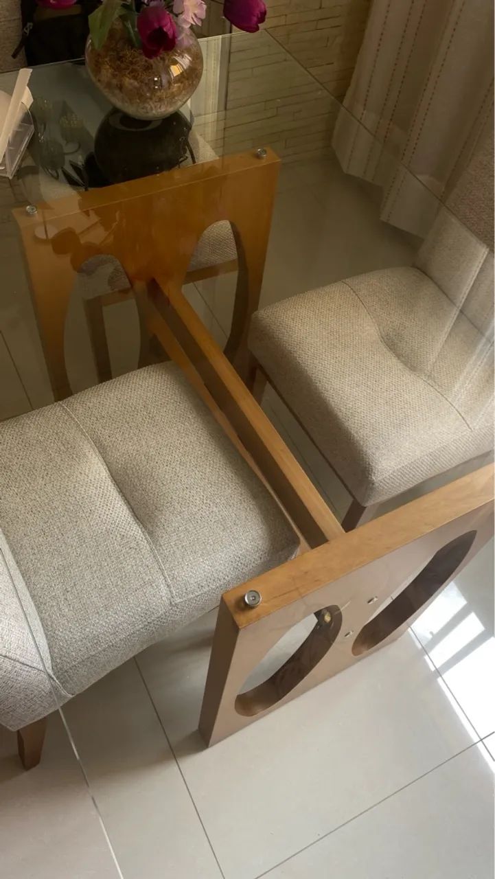 Vendo linda mesa de jantar - Foto 3