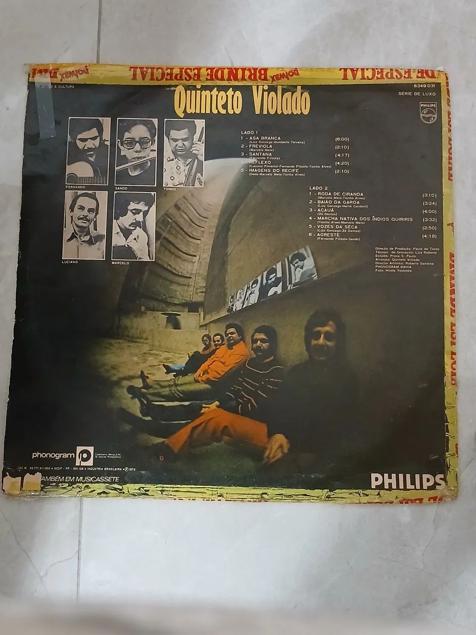 Coleção QUINTETO VIOLADO (3LP's) - Foto 2