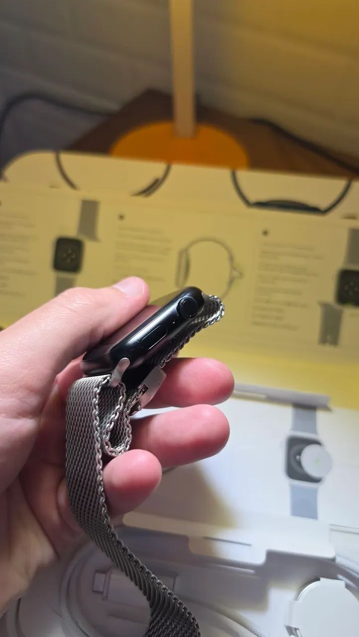 Apple Watch Series 9 45mm Como Novo - Foto 5