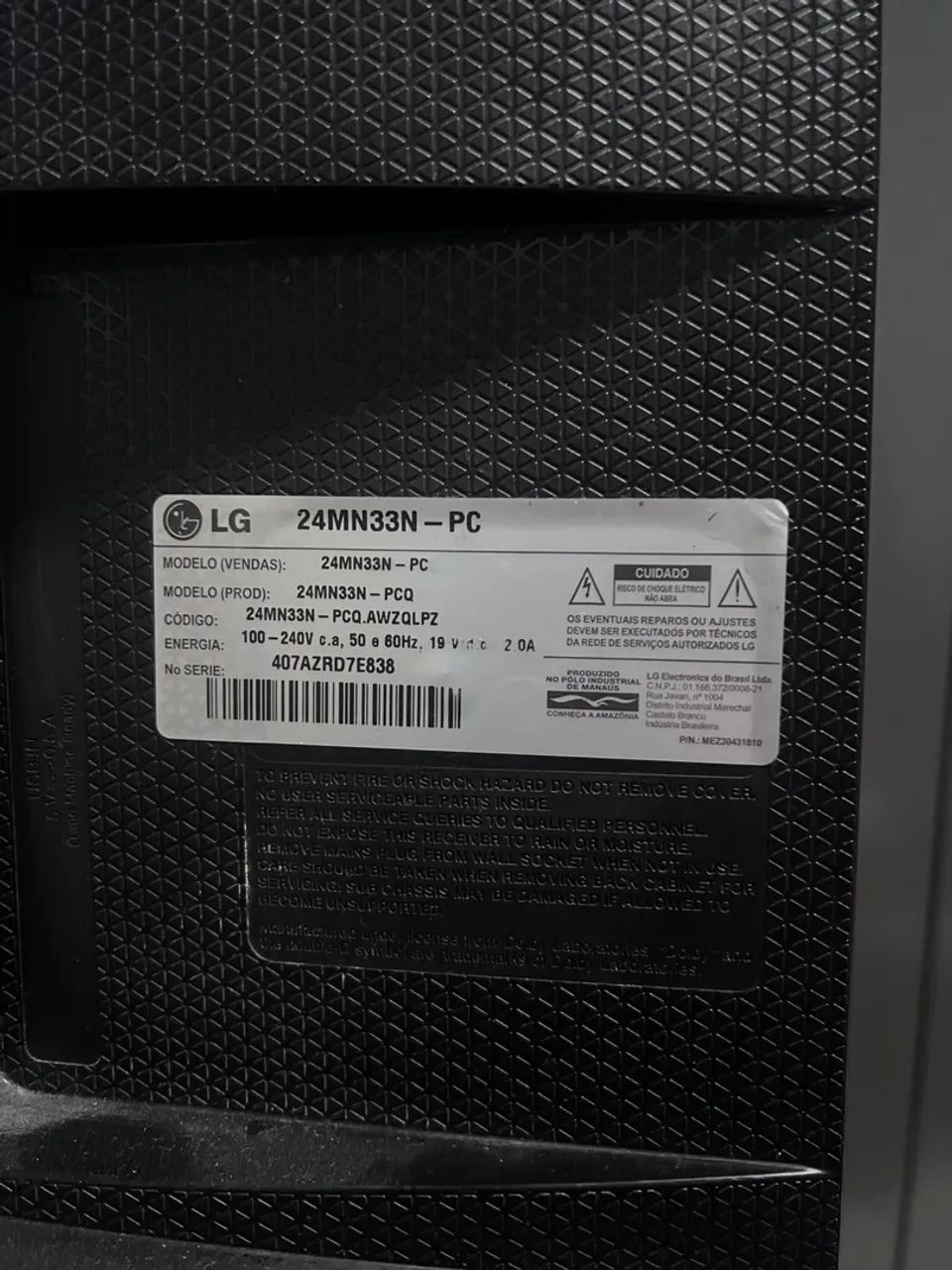 Televisão [LG/24 polegadas ] ? Impecável! Tudo funcionando perfeitamente - Foto 2