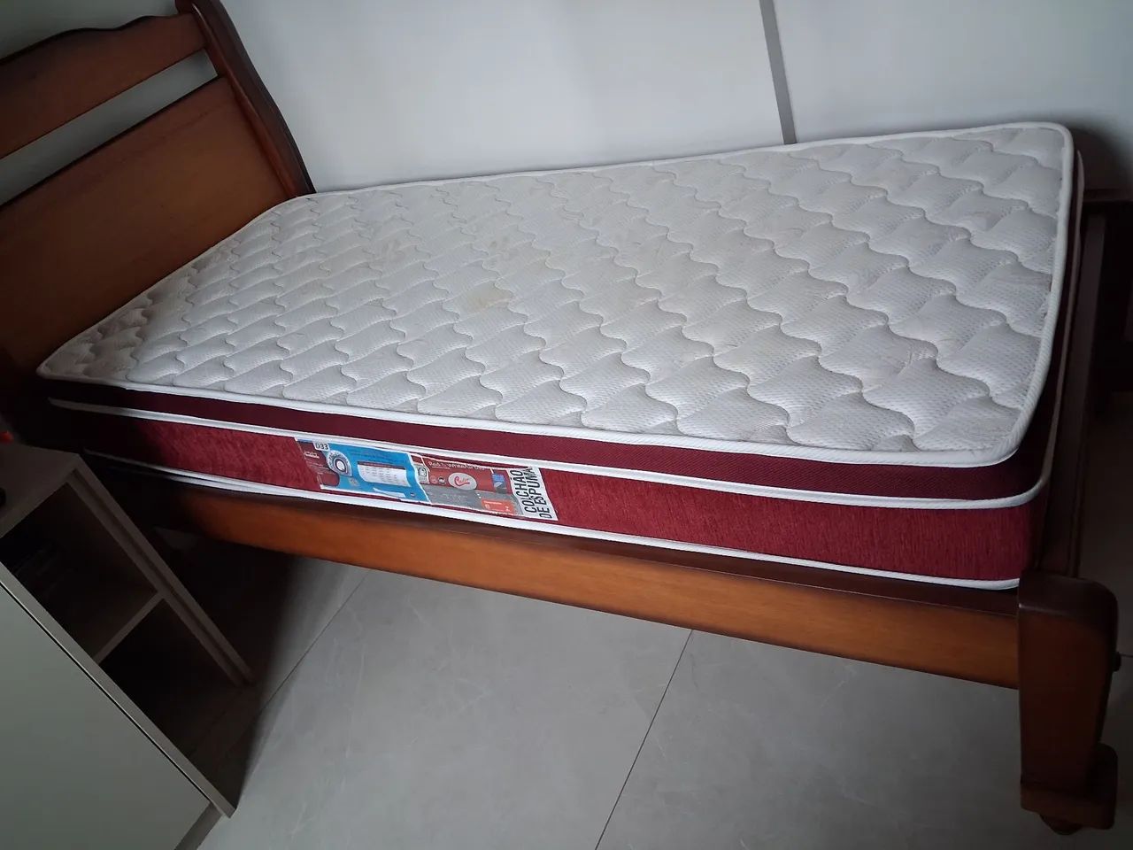 Colchão solteiro espuma D33 Castor - Foto 3