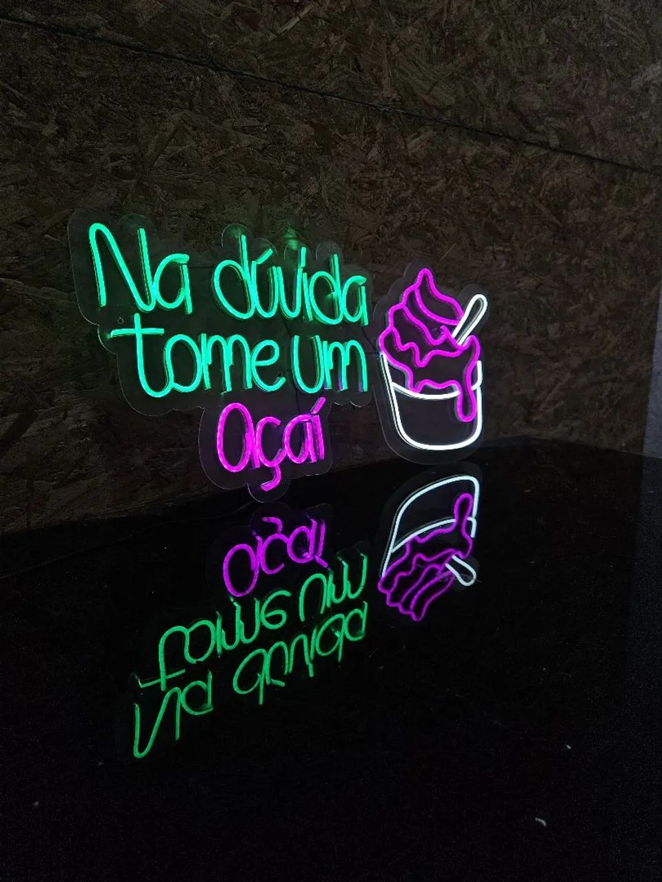 PLACA LUMINOSA LED NEON 