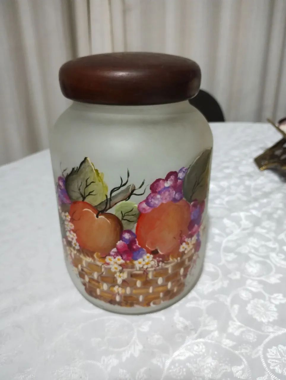 Pote vidro antigo