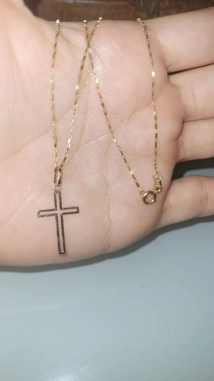 Ouro 18k com Pingente 60cm